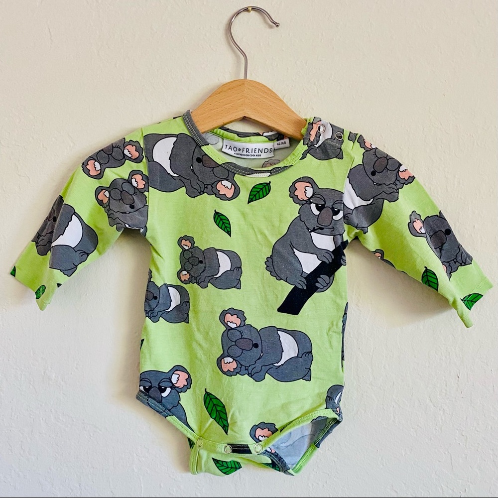 Tao and Friends Green Koala Body Suit